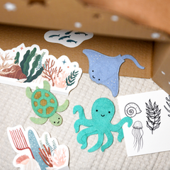 Under the Sea Creativity: Charming Sea Creature Craft Kits for Kids