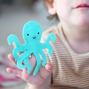 Octopus Finger Puppet Craft Kit