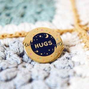 SECONDS / Hugs Enamel Pin Badge