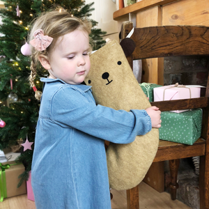 Dress Up Animal Felt Christmas Stocking - Clara and Macy