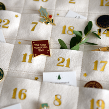 Heirloom Christmas Pin Badge Advent Calendar