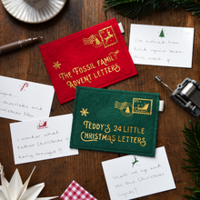 Personalised Family Advent Letters Christmas Decoration