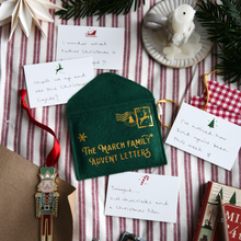 Personalised Family Advent Letters Christmas Decoration