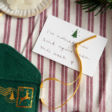 Personalised Family Advent Letters Christmas Decoration