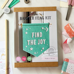Find The Joy Positive Message Banner Craft Kit