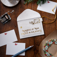 Personalised Memories Envelope Memorial Christmas Decoration