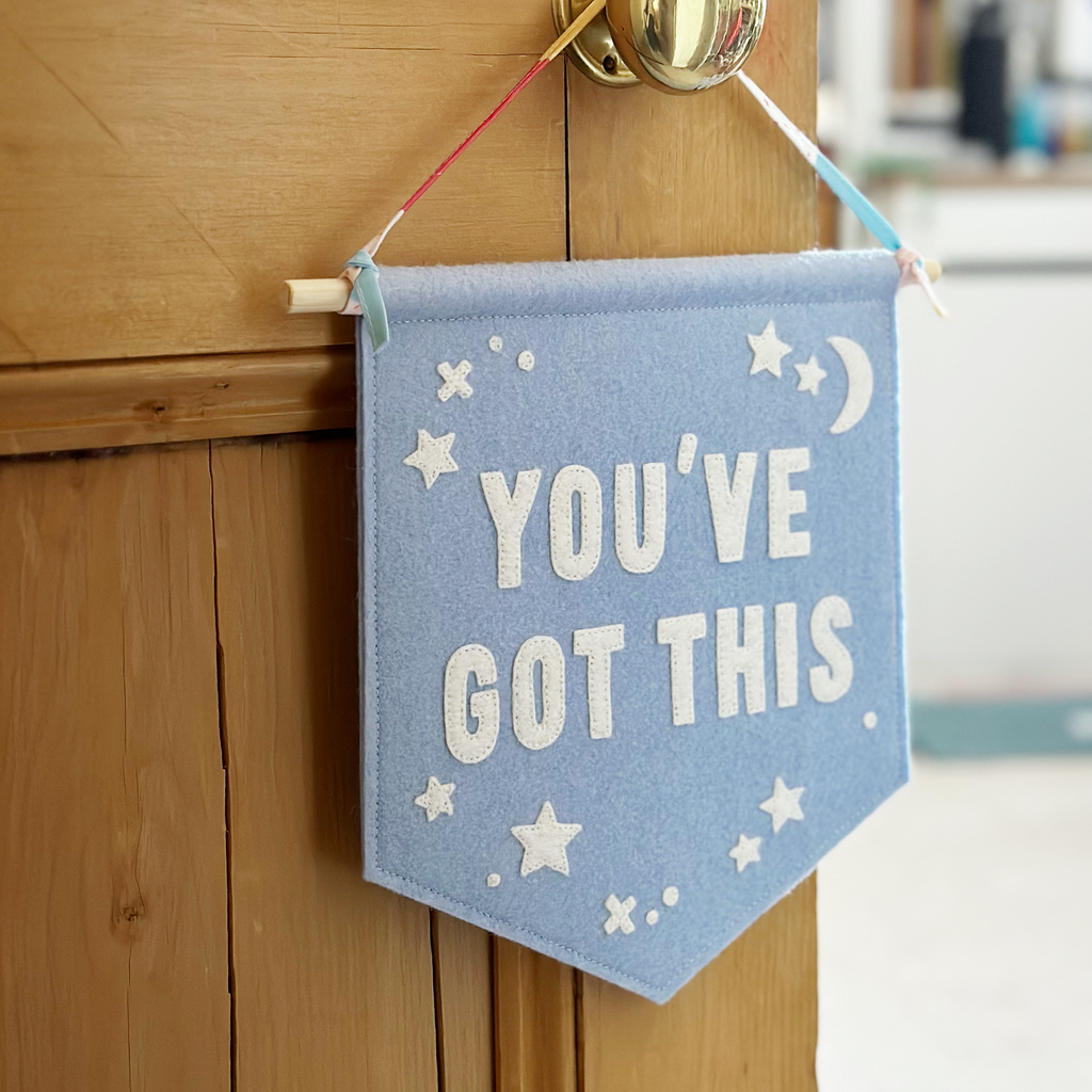 You've Got This Positive Message Banner Craft Kit – Clara and Macy