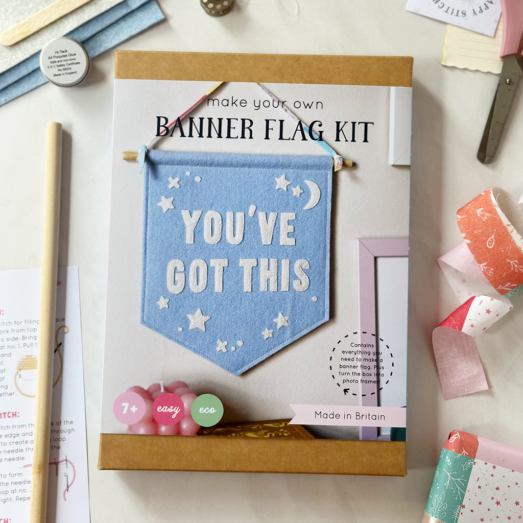 You've Got This Positive Message Banner Craft Kit – Clara and Macy