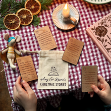 Personalised Christmas Story Idea Cards Bag