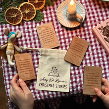 Personalised Christmas Story Idea Cards Bag