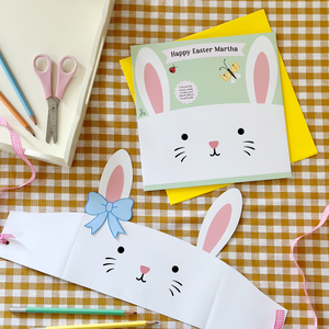 Personalised Easter Bunny Dress-Up Crown