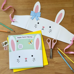 Personalised Easter Bunny Dress-Up Crown