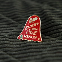 Every Time A Bell Rings Christmas Enamel Pin Badge