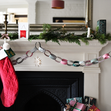 Personalised Heirloom Red Santa Christmas Stocking
