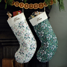 Personalised Meredith Heirloom Quilted Christmas Stocking