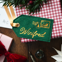 Personalised Heirloom Red Santa Christmas Stocking