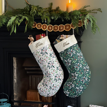 Personalised Meredith Heirloom Quilted Christmas Stocking