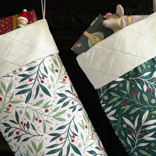 Personalised Meredith Heirloom Quilted Christmas Stocking