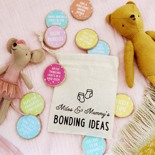 Personalised Mummy's New Baby Bonding Ideas Bag