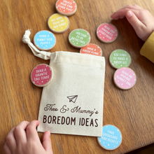 Personalised Mummy And Me Boredom Ideas Bag