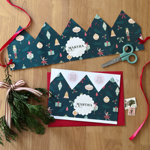 Personalised Nutcracker Christmas Card Wearable Crown