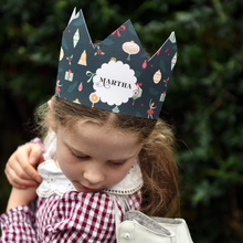 Personalised Nutcracker Christmas Card Wearable Crown