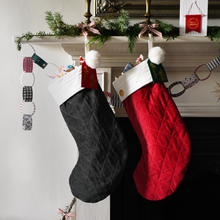 Personalised Heirloom Red Santa Christmas Stocking