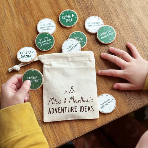 Personalised Children's Adventure Ideas Bag