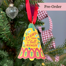 PRE-ORDER / Heirloom ‘Every Time A Bell Rings’ Christmas Tree Decoration