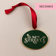 SECONDS / 34th Street Enamel Christmas Tree Decoration