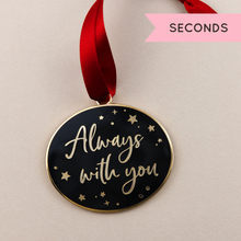 SECONDS / Always With You Enamel Christmas Tree Decoration