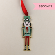 SECONDS / Nutcracker Enamel Christmas Tree Decoration