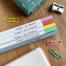 Single 'Today I Am Strong' Positive Pencil
