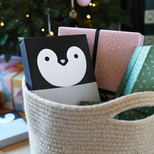Penguin Family Recyclable Wrapping Paper Kit