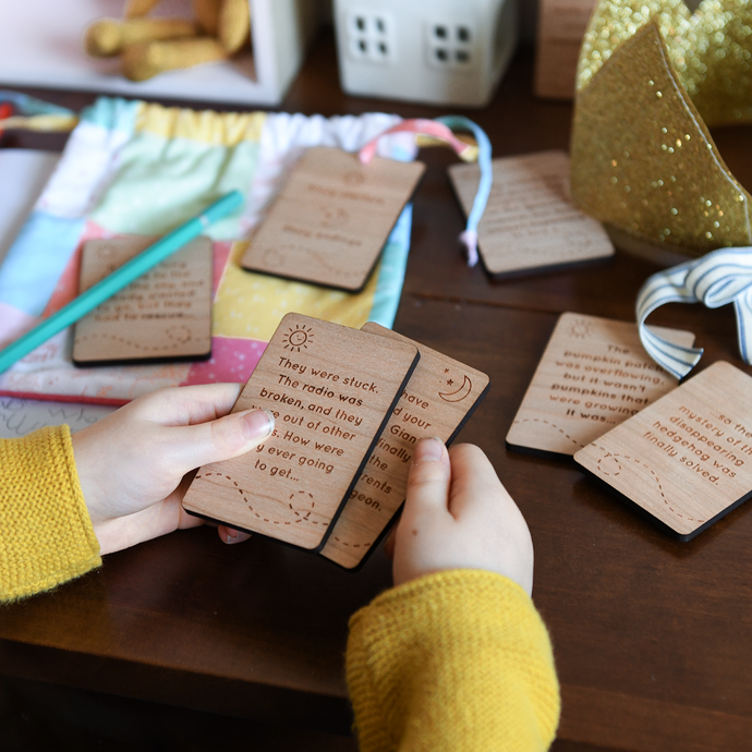 Wooden Story Ideas Card Set