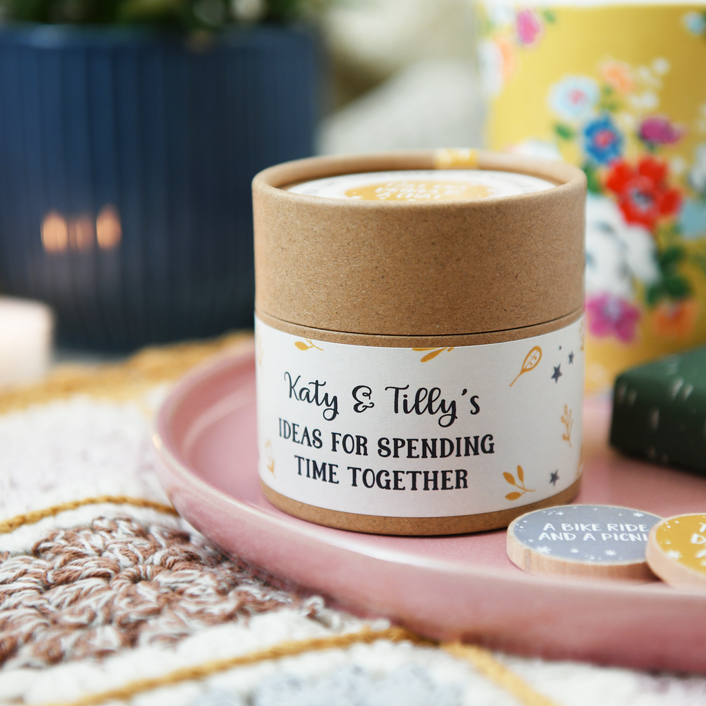 Personalised Friendship Date Idea Tokens – Clara and Macy