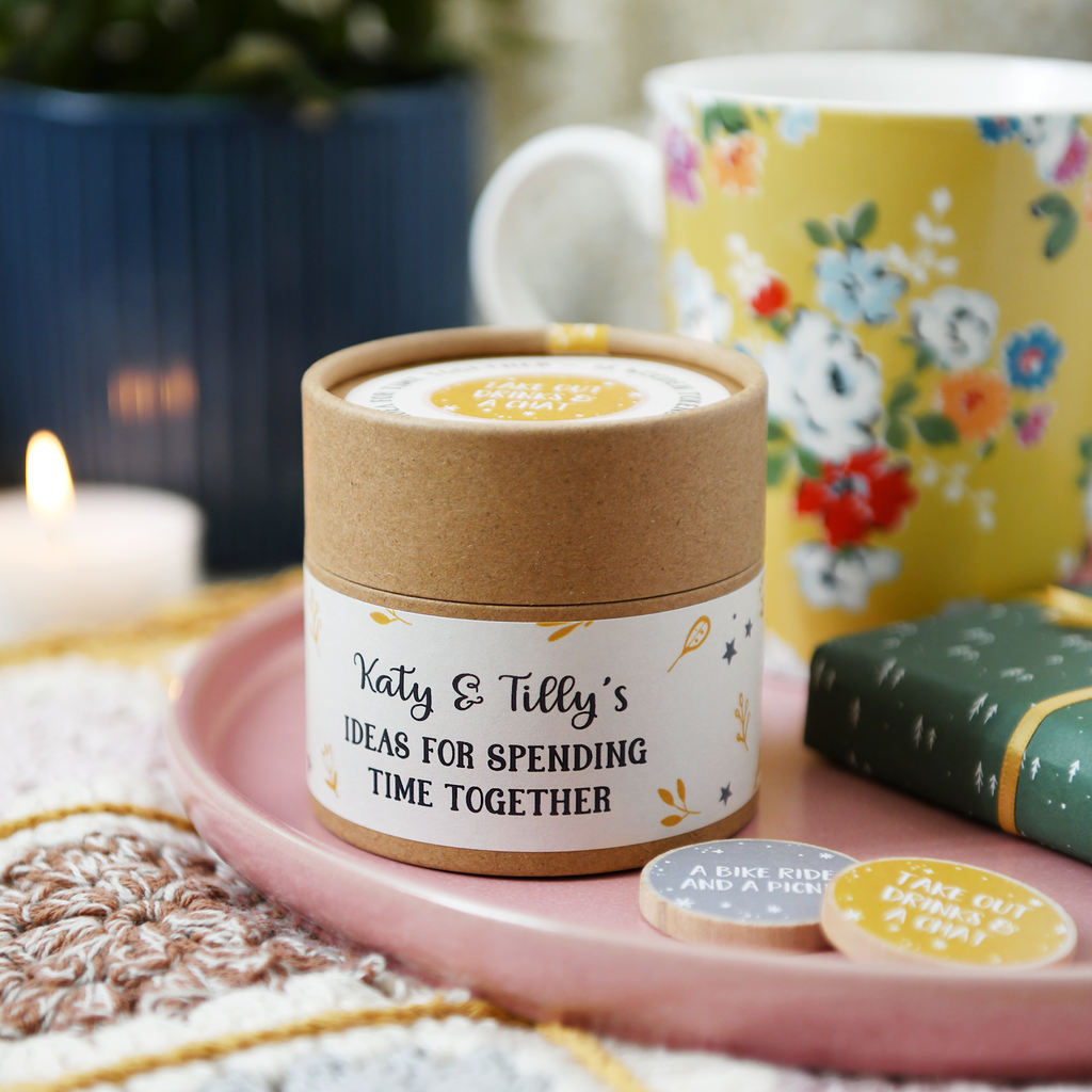Personalised Friendship Date Idea Tokens – Clara and Macy