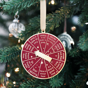 SECONDS / Family Christmas Ideas Spinning Tree Decoration