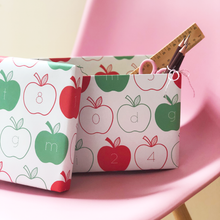 Apple Letters And Numbers Wrapping Paper Set - Clara and Macy