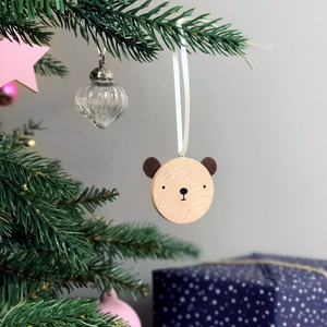 Tiny Bear Christmas Tree Decoration - Clara and Macy