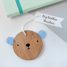 Personalised Big Brother Bear Keepsake - Clara and Macy