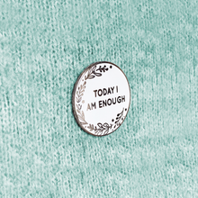 Good Luck 'Today I Am' Pin Badge Card