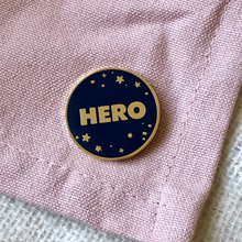 Teacher Hero Award Pin Badge Card