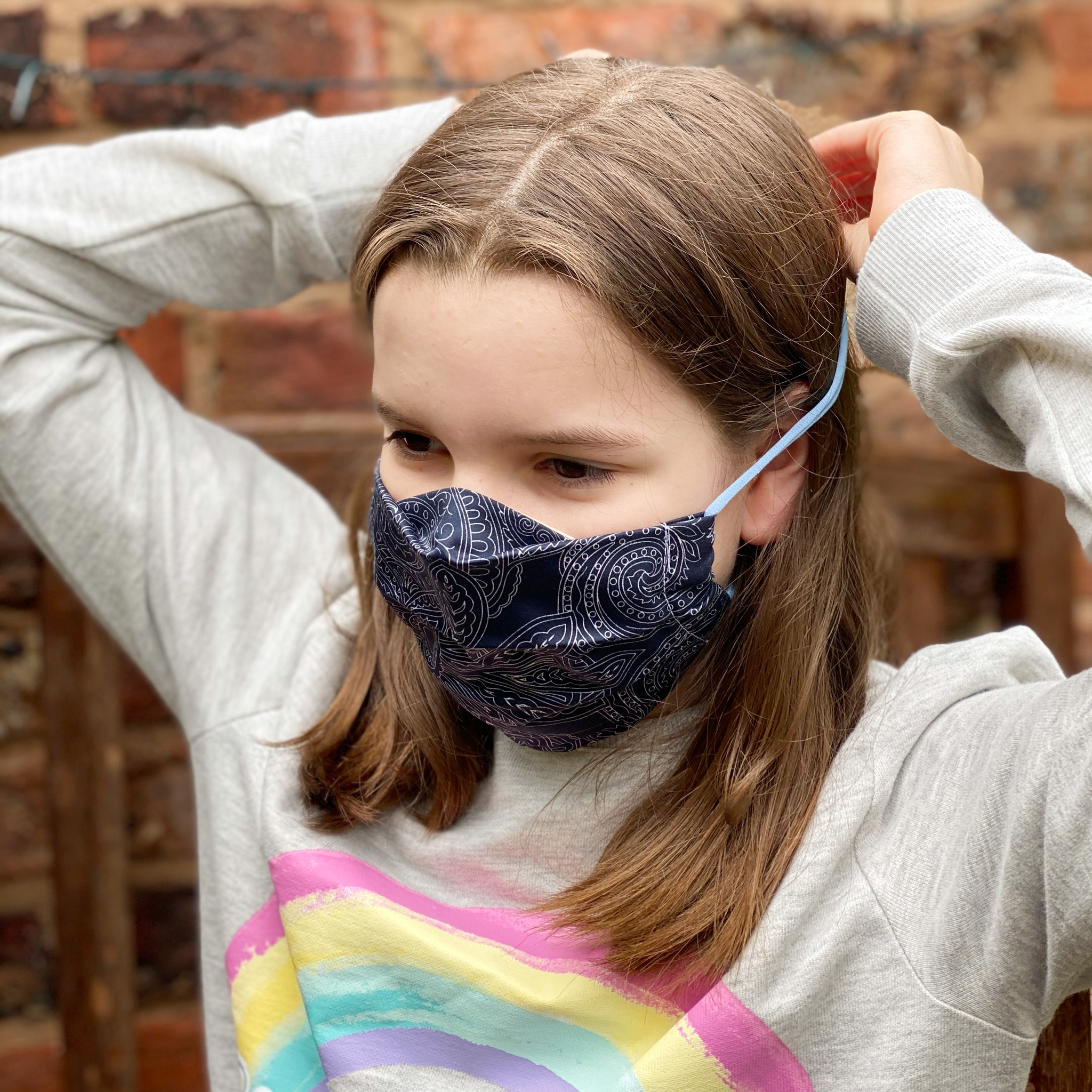 Handmade best sale face mask