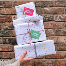 Merry And Bright Christmas Wrapping Paper Set - Clara and Macy