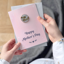 Mother's Day 'A Hug For Mummy' Pin Badge Card