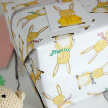 New Baby Rabbit Wrapping Paper Set - Clara and Macy