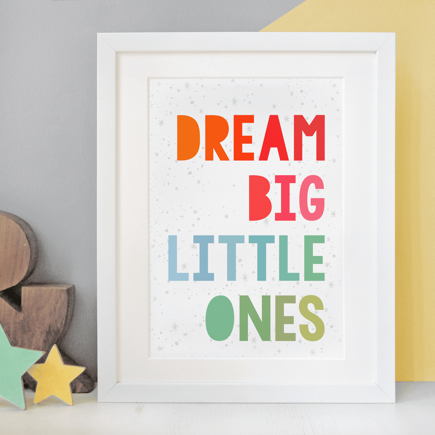 Dream Big Little Ones Print - Clara and Macy