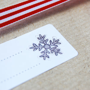 Robin and Snowflake Gift Labels - Clara and Macy