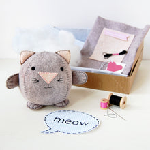 Make Your Own Kitten Craft Kit - Clara and Macy